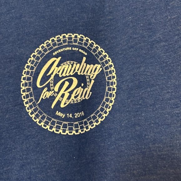 Crawling for Reid Blue short sleeve T-Shirt size xxl unisex shirt - Picture 2 of 5